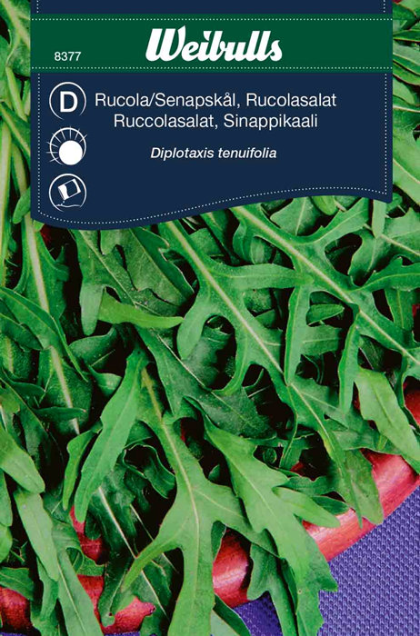 Ruccolasalat vill